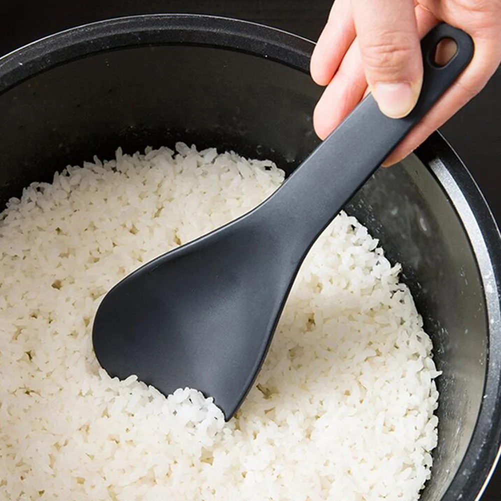 2pcs Soup Spoon Rice Paddle Large Size Kitchen Tool Plastic Cookware Serving Spoons Dining Utensils Bar Accessories plastic rice spoon