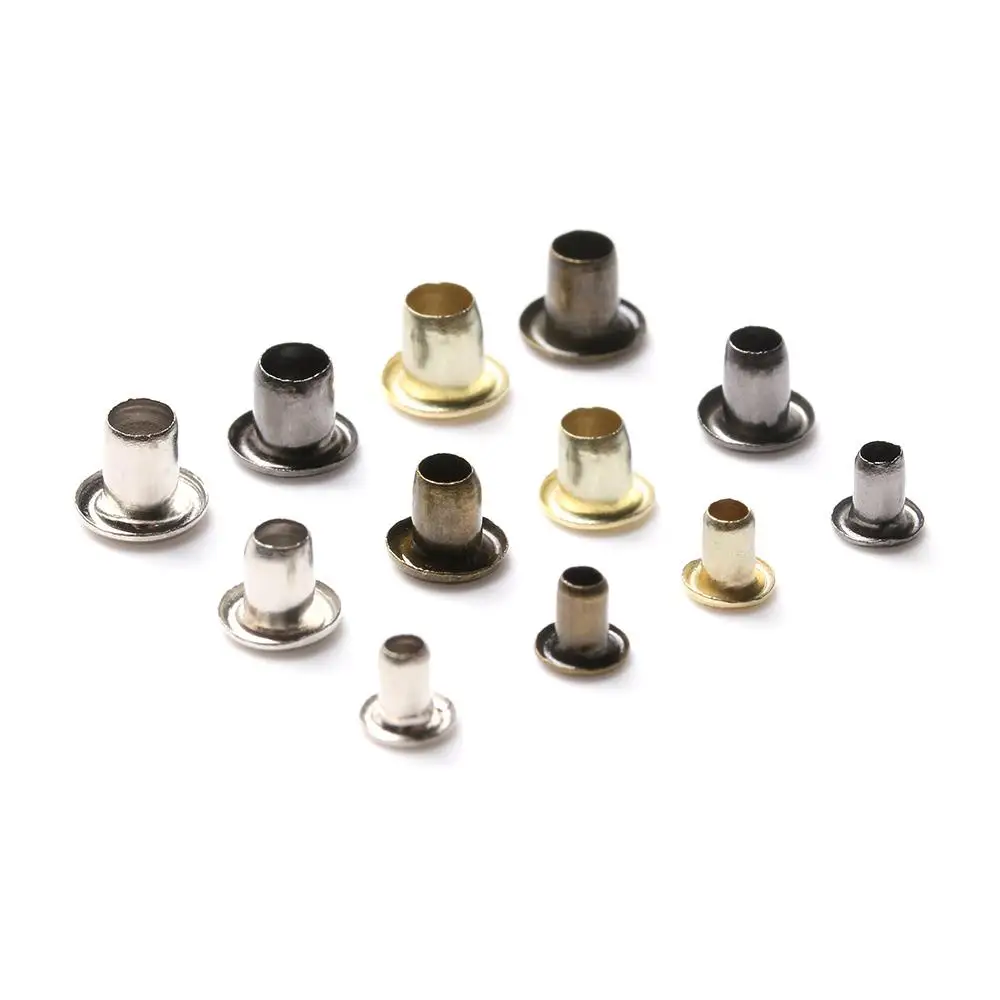 1.5/2.0/2.5MM Mini Ultra-small Sewing Accessory Doll Bags Accessories Belt Buckle Diy Dolls Buckles Metal Eyelet Buttons 50pcs Metal Eyelet Buttons