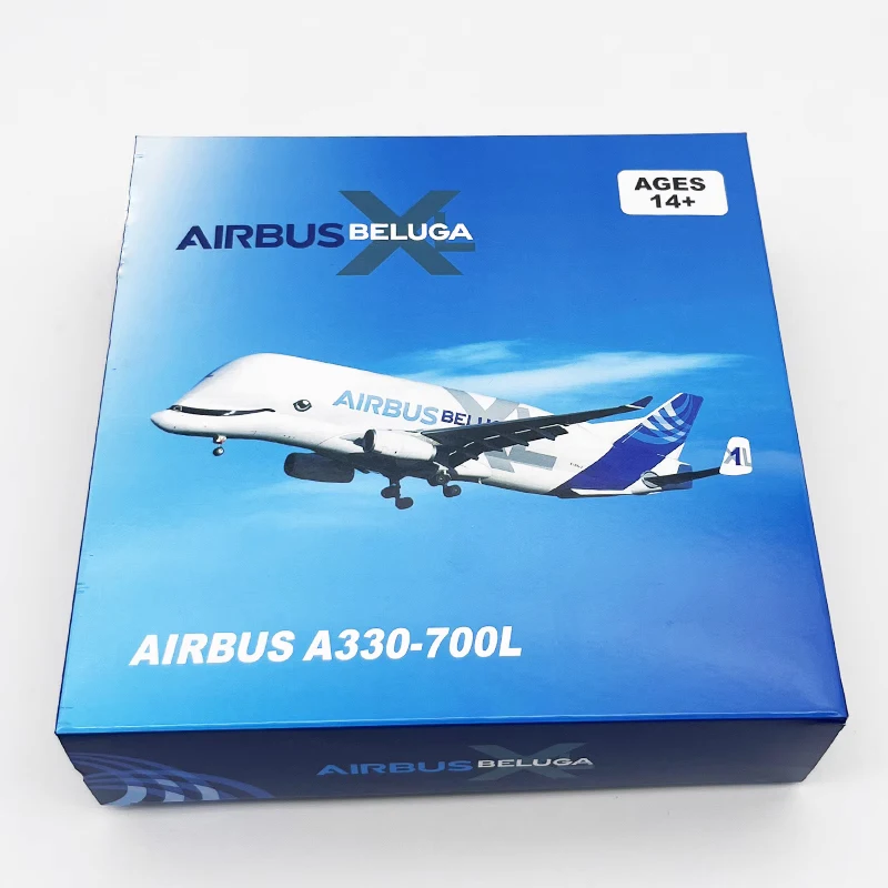 20cm Large Airplane Model Alloy material Airbus Beluga A300-600ST Transport Airplanes for Collection or Gift airplane model