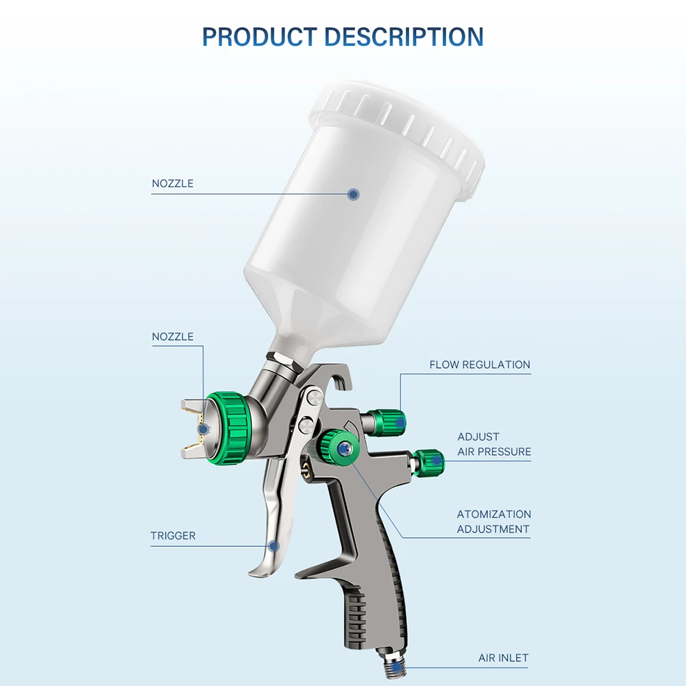 LVLP ߷ ǵ ̰ Ʈ  , ڵ  Ʈ  , ڵ ̸  ǥ , 600ml