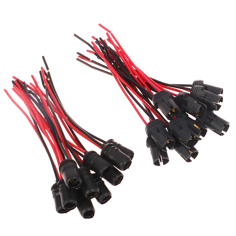 DC12V T10 W5W 194 168 Socket Marker Light Holder lamp holder headlight holder led work light holder light bulb socket light holder socket connector plug adapter instrument light holder 10pcs Connector Wire Bulb Harness Replacement Car Parts