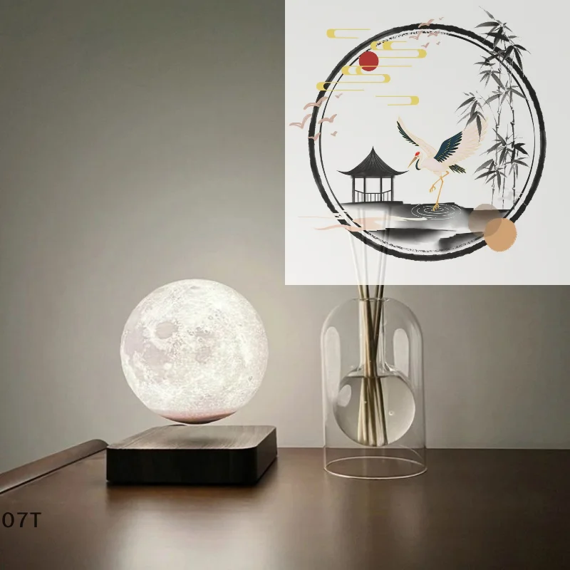Modern Transparent Glass Aromatherapy Diffuser with Essential Oil Sticks