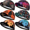 New cycling cap, polyester sweat absorption, multiple styles, unisex, pop, halloween, skulls 1