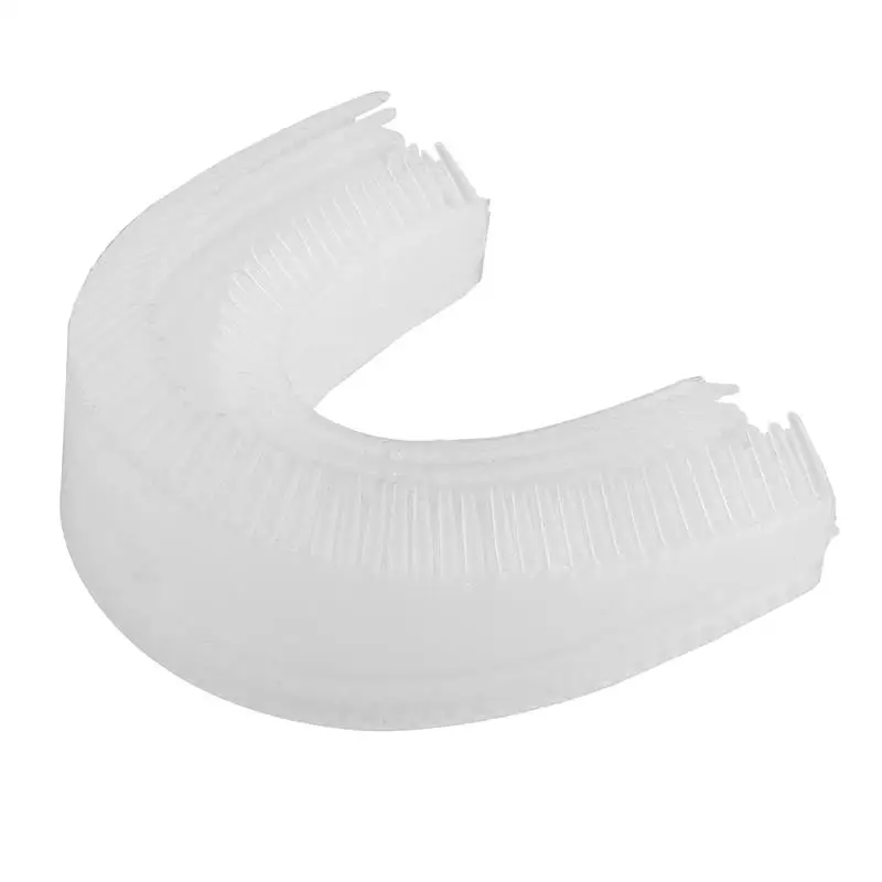Toothbrush Head 1Pc U-Shape Toothbrush Head Whitening Toothbrush Replacement Head Tooth Whitening Silicone Soft Brush Heads For Adult and Chi