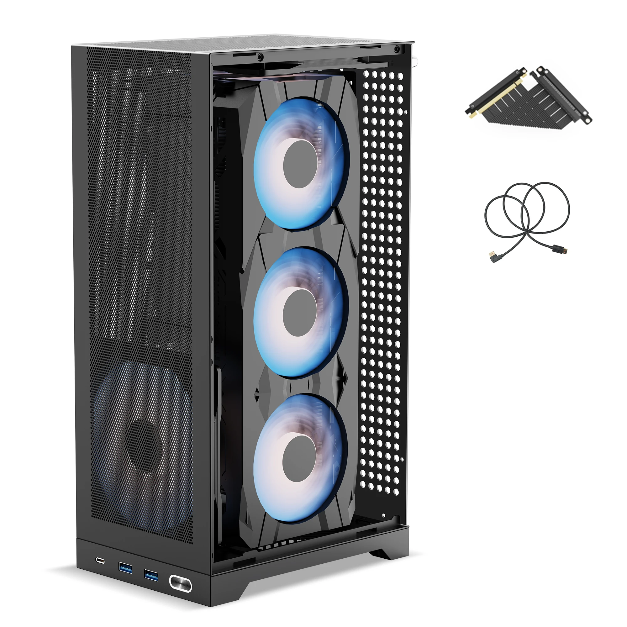 ShinySnake L300 Mesh ITX Case: 8.5L, 325mm GPU, SFX/SFX-L, PCIe