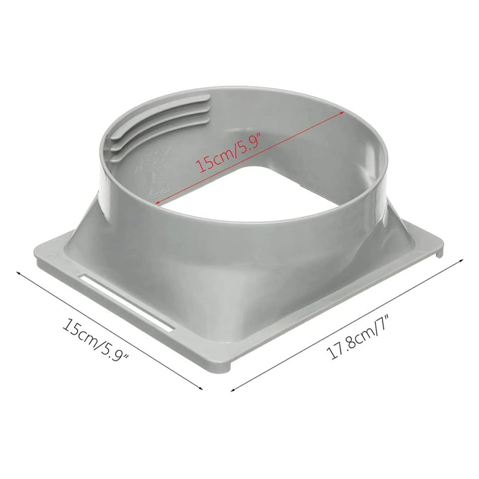 Adattatore Per Tubo Di Scarico Condizionatore - Connettore Regolabile In ABS Per Climatizzatori Mobili - Foto 8