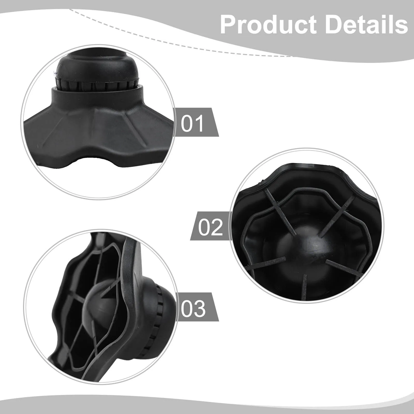 4 stücke Outdoor Camping Stuhl Fuß Für Pads Stuhl Bein Matte Nicht-slip Anti-trap Abdeckungen Klappstuhl Anti slip Fußstütze – Detail 11