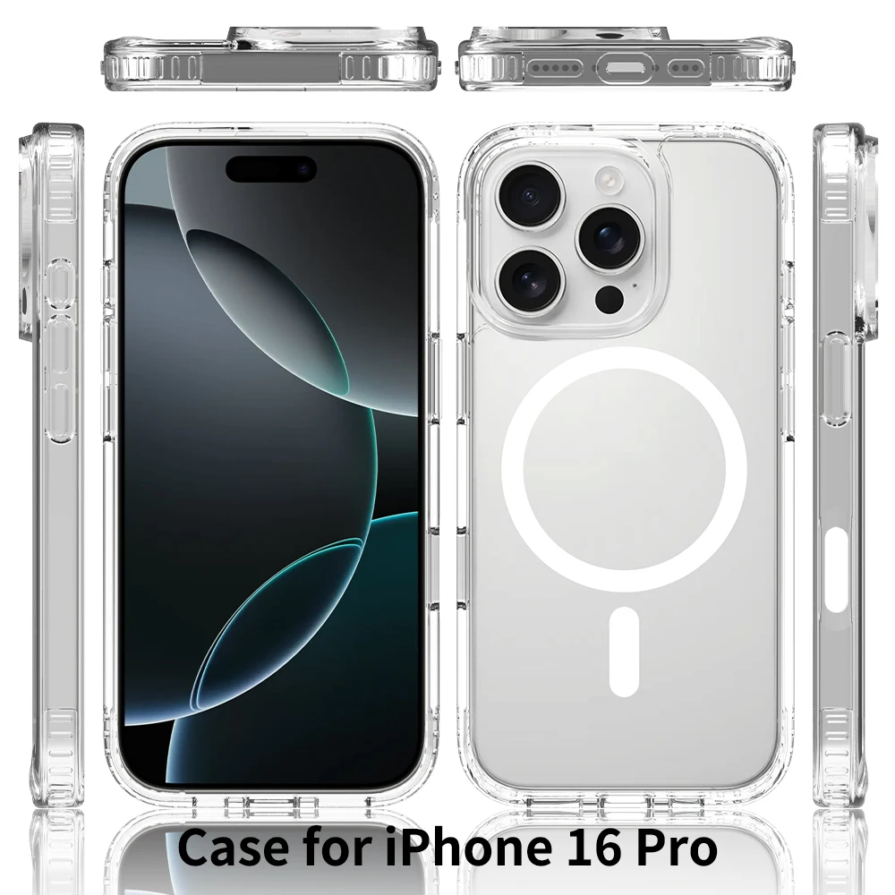Sleek MagSafe Camera Control Case Cover