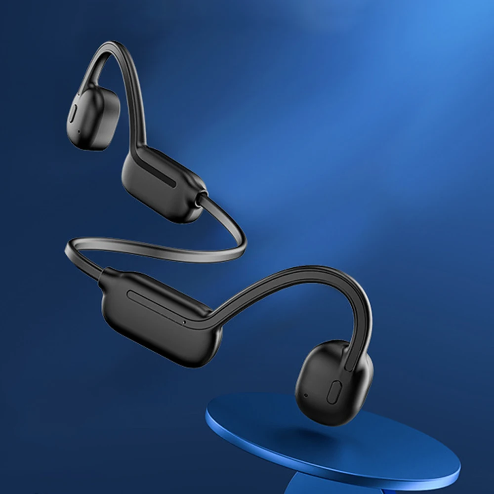 Фото Беспроводные Bluetooth-наушники с микрофоном, влагозащита IPX8, 32 ГБ №3
