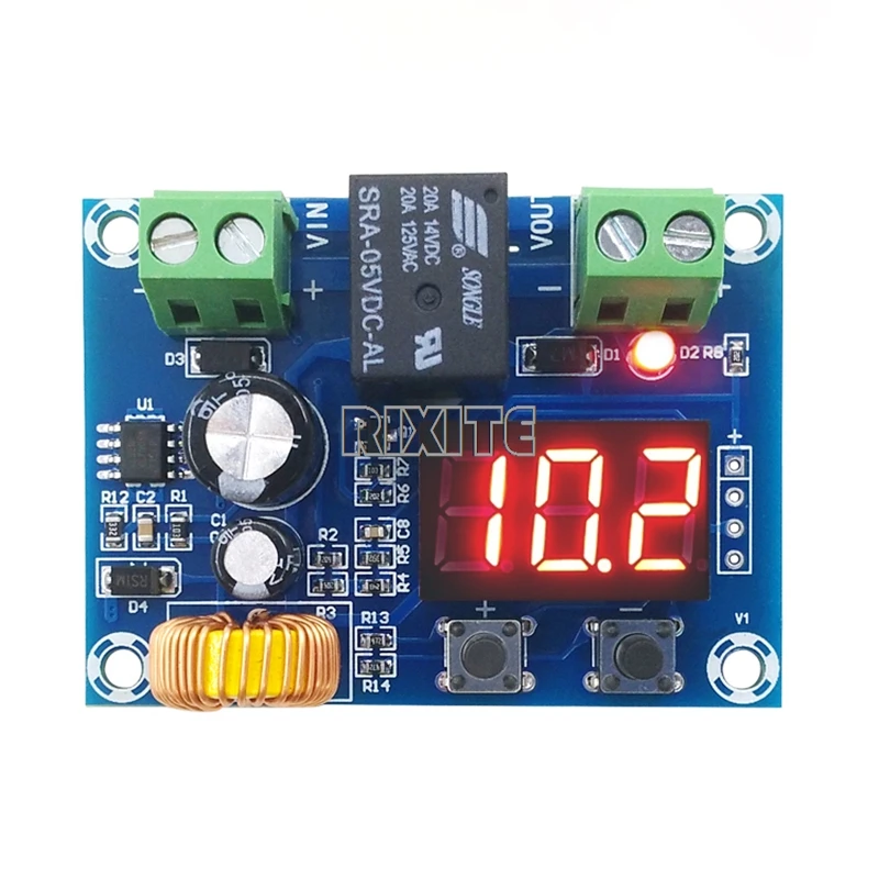 XH-M609 DC 12V-36V Charger Module Voltage OverDischarge Battery Protection Precise Undervoltage Protection Module Board 3
