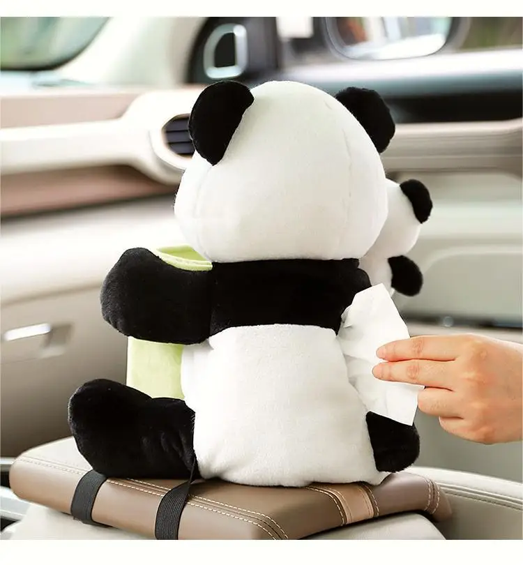 2 In 1 Car Tissue Box Garbage Can Car Trash Bins Tissue Box Storage Bucket Interior Accessories