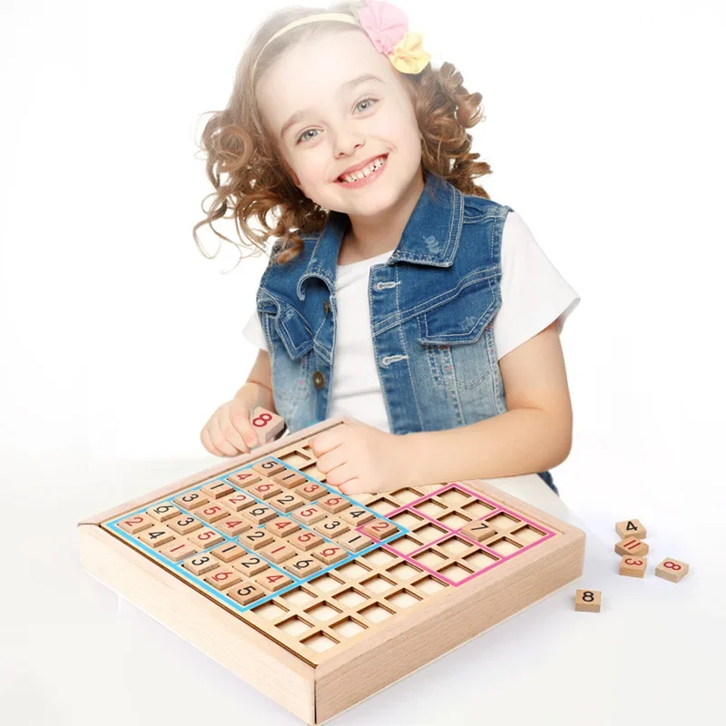 Sudoku Crosswords Montessori Digits Inference logic Games Latin Square Math Puzzles Number Place Games Toys 2