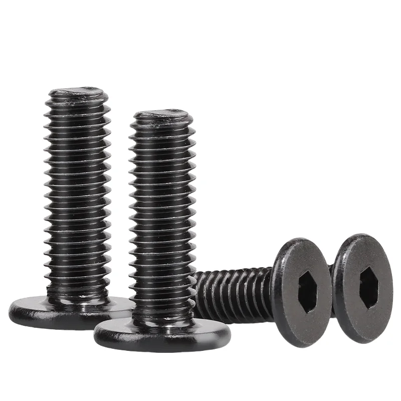 M2 M2.5 M3 M4 M5 M6 M8 Hexagon Socket Ultra Thin Flat Wafer Allen Head Screw Bolt A2-70 304 Stainless Steel