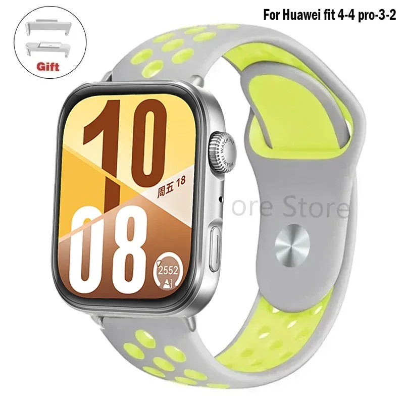 Silicone Sport Band for Huawei Watch Fit - Premium Smartwatch Bracelet Strap