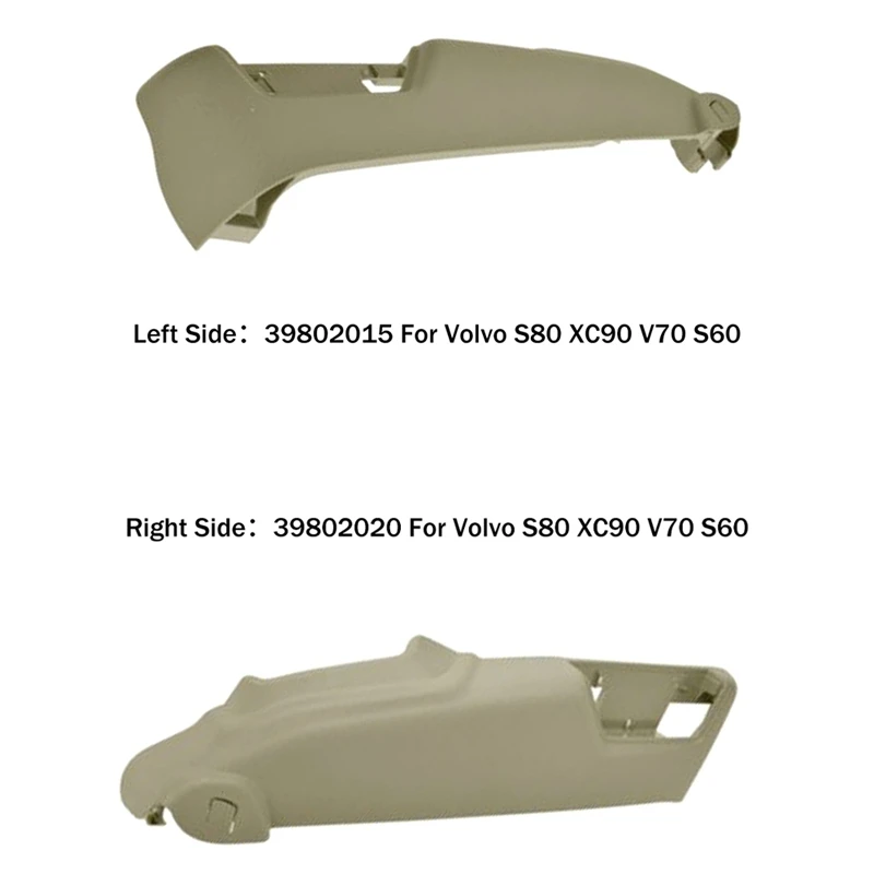 

For Volvo S80 XC90 V70 S60 Car Front Side Power Seat Side Switch Panel Trim Cover