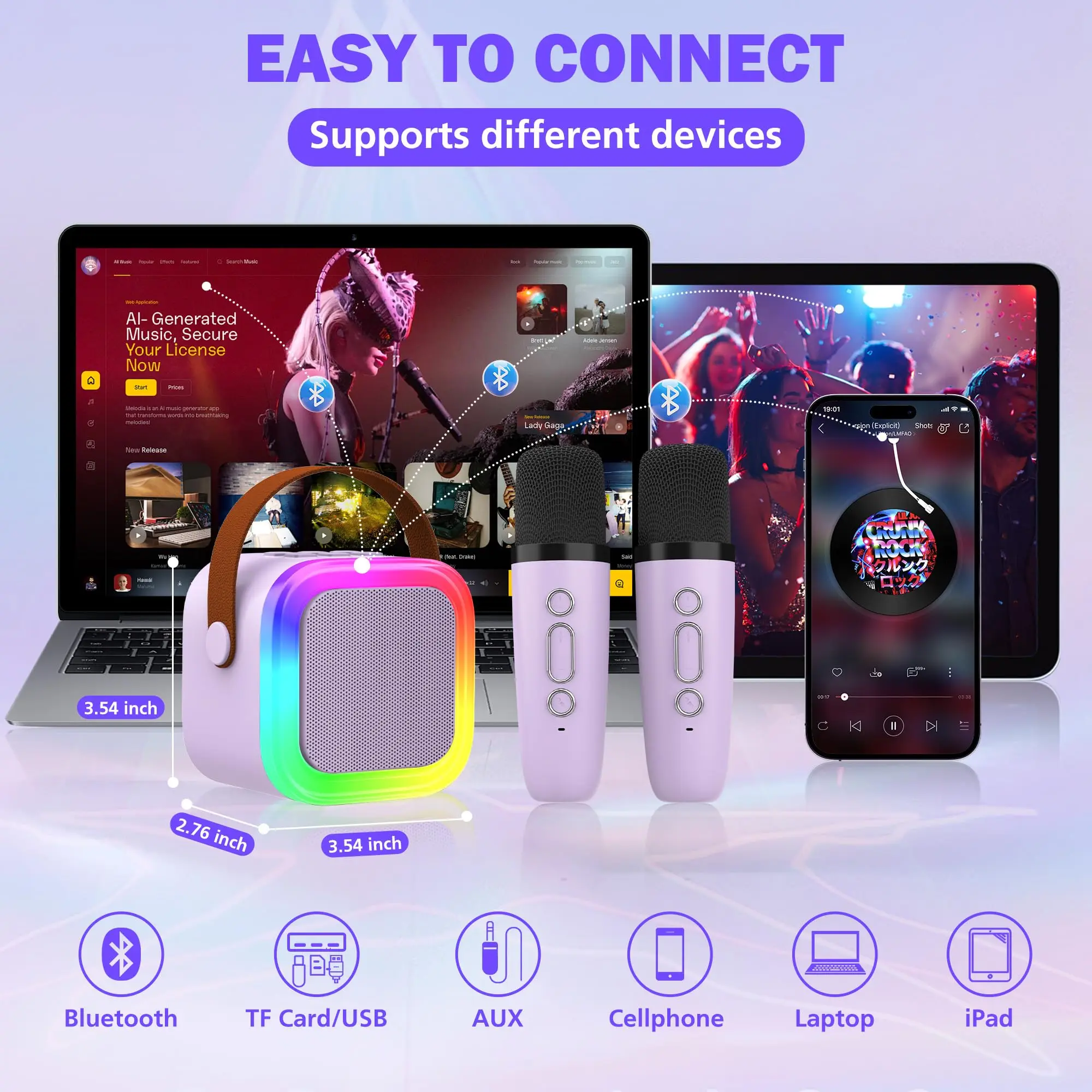 Kids Mini Karaoke Machine 5