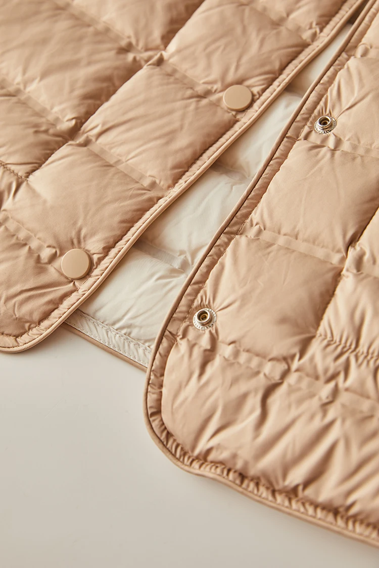 90% White Duck Down Women's Autumn and Winter New 2024 Down Jacket Korean Double-sided Collar Down Jacket Women Warm Jacket