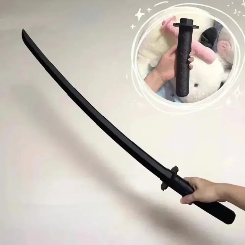 3D Printed Gravity Samurai Sword Knife Retractable Katana Sword Scalable Decompression Toys Cos Props Stress Relief Decor Crafts decompression toy cosplay sword cosplay prop cosplay toy game knife retractable sword toy telescopic toy sword keychain cosplay axe cosplay hammer