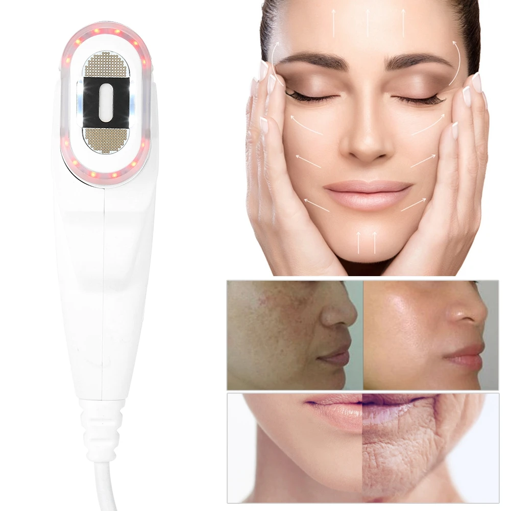 Face Probe for Mini High Intensity Focused Ultrasonic RF Beauty Machine high intensity 15x808nm 10x650nm mls cold laser therapy machine physiotherapy waist massager rehabilitation instrument