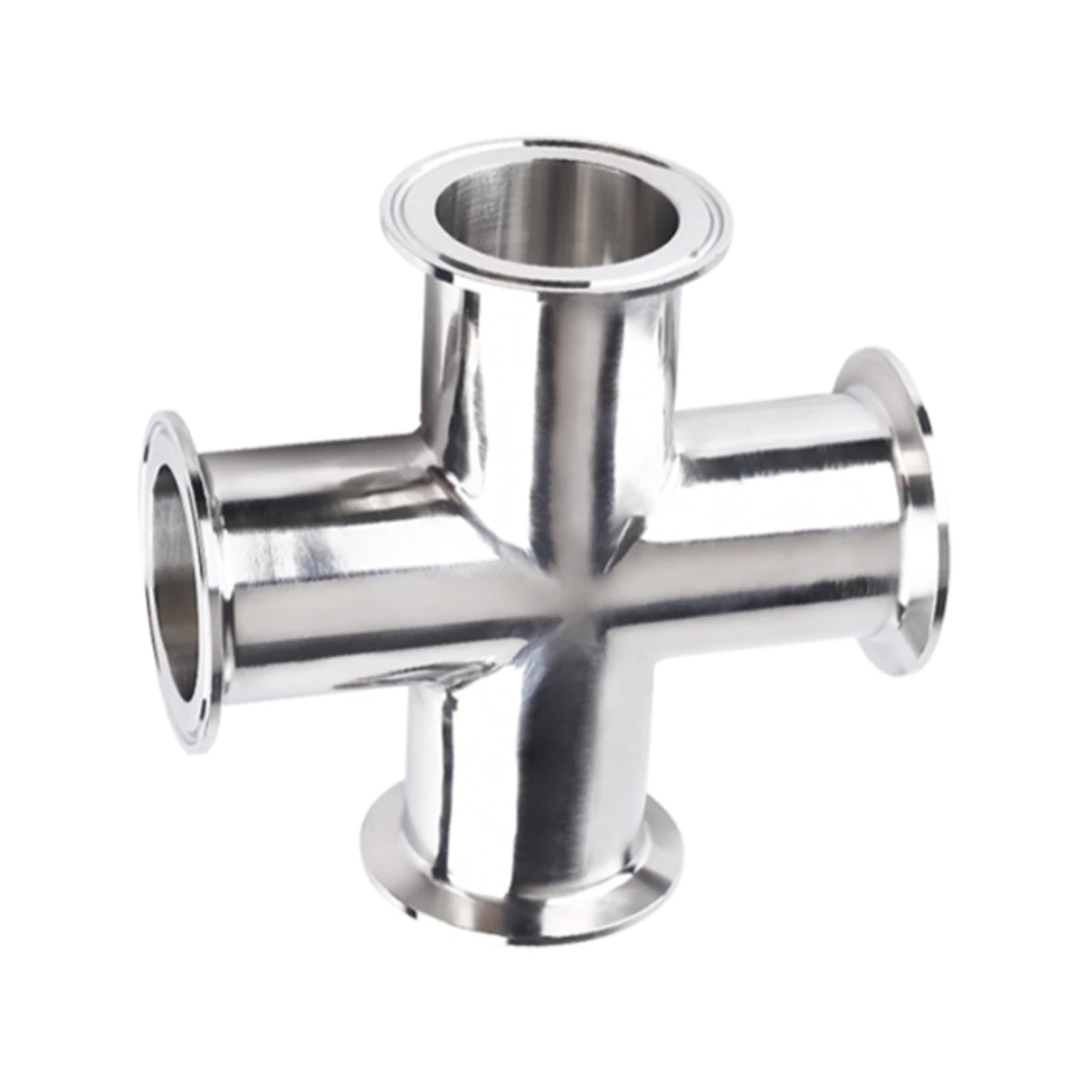 316-aco-inoxidavel-tri-clamp-sanitaria-cross-tee-4-way-pipe-fitting-4-in-od-119mm