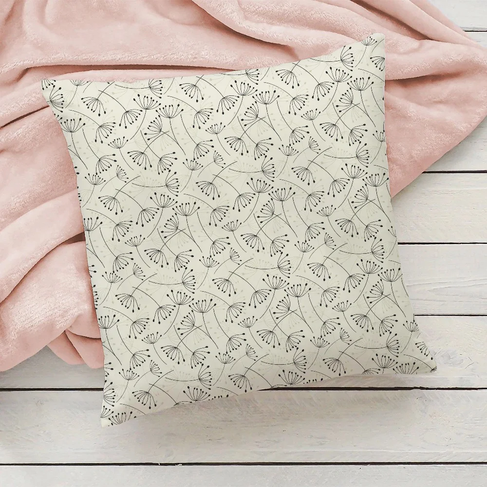 

Retro Geometricpattern Decorative Cushion Cover Pillowcases 40x40 Cushions for Living Room Couch Pillows Short Plush Pillow Sofa