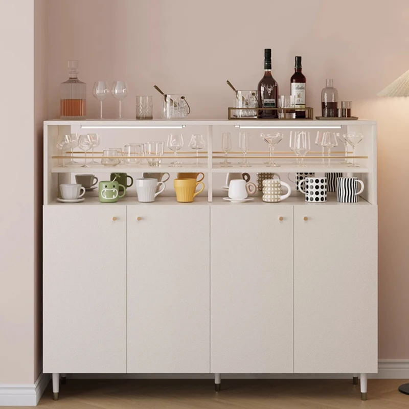 Showcase Living Room Bar Cabinet Coffee Shelves Open Glass Display Cabinet Decoration Corner Vetrina Esposizione Bar Furniture