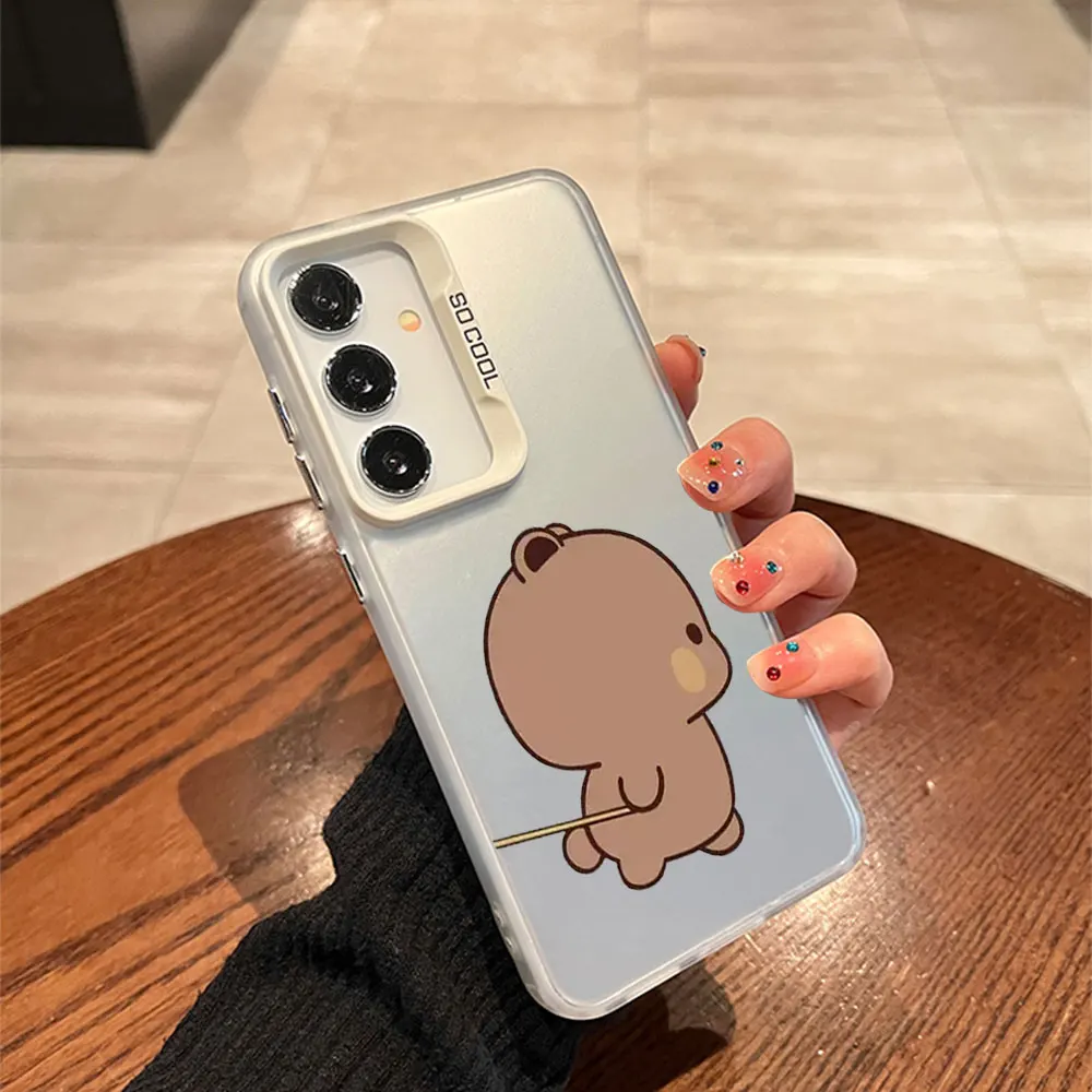 Cute Bubududu Panda Couple Phone Case for Samsung Galaxy S22 S23 S24 S25 Ultra S20 Plus S21FE 5G Shockproof Covers Lovers Fundas 6 Cute Bubududu Panda Couple Phone Case for Samsung Galaxy S22 S23 S24 S25 Ultra S20 Plus S21FE 5G Shockproof Covers Lovers Fundas – Bild 6