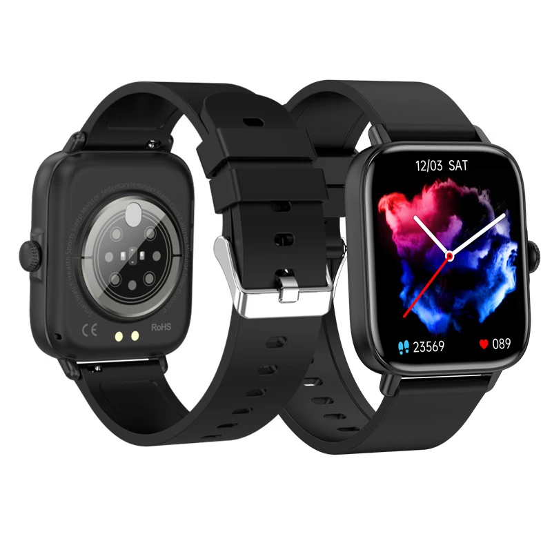T46S Men's Smart Watch Sports Fitness Tracker Bluetooth 5.0 Call Watch Heart Rate Blood Pressure Monitoring Waterproof Bracelet