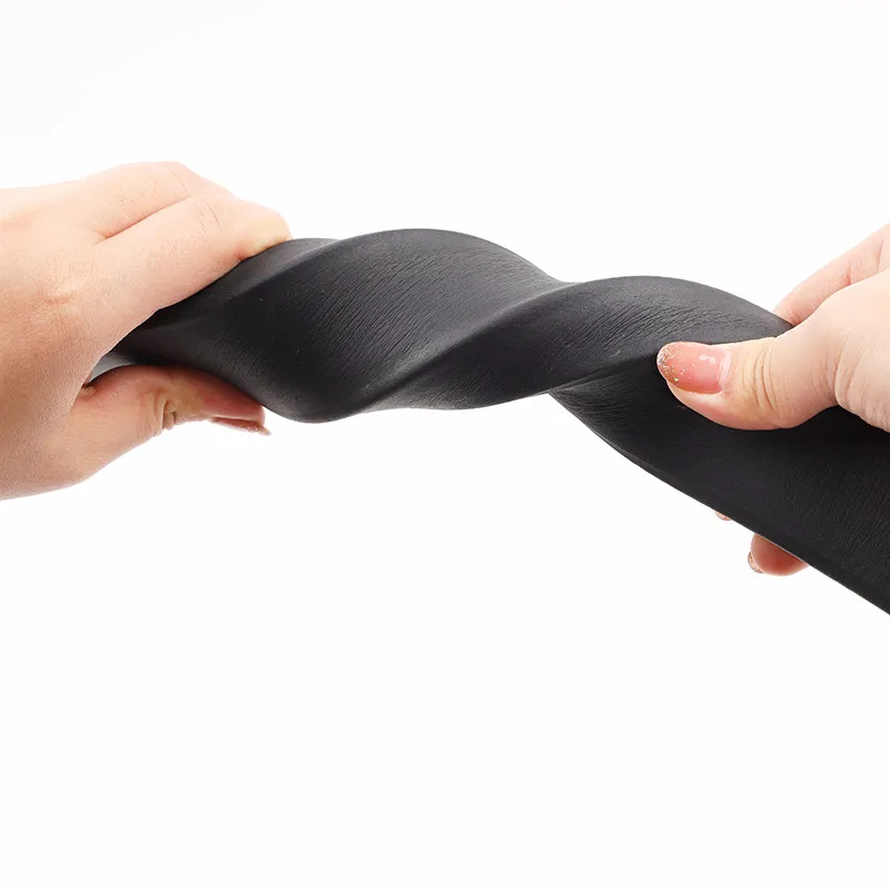 Rubber Sponge Seal Strip Door Window Seal Strip Self Adhesive Soundproof Anti-collision Tape Wall Insulation Acoustic Foam 10M