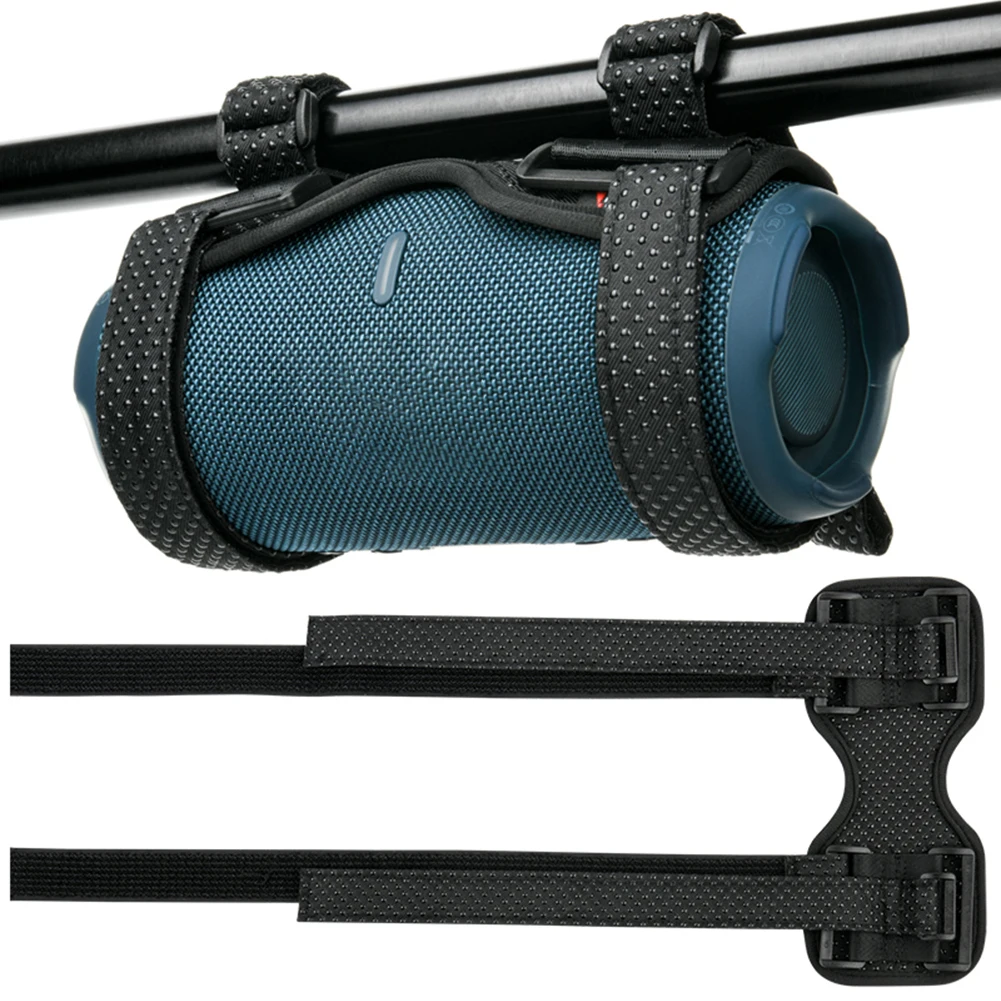 Fahrrad Lautsprecher Halterung - Universelle Halterung Aus PU Leder Für Bike & Scooter