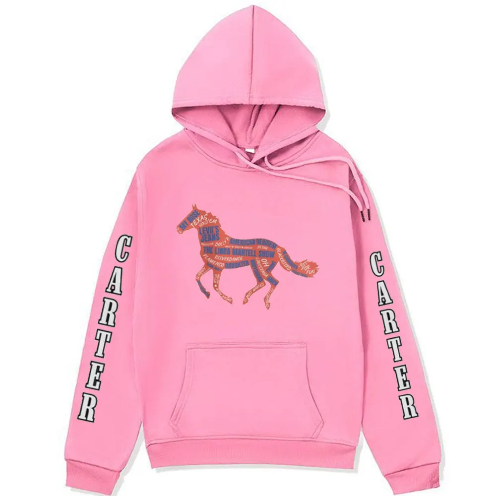 Singer Cowboy Carter 2024 New Hoodie Male Retro Fashion Sweatshirt Hip Hop Oversized Hoodies Pullover Men Women's Streetwear