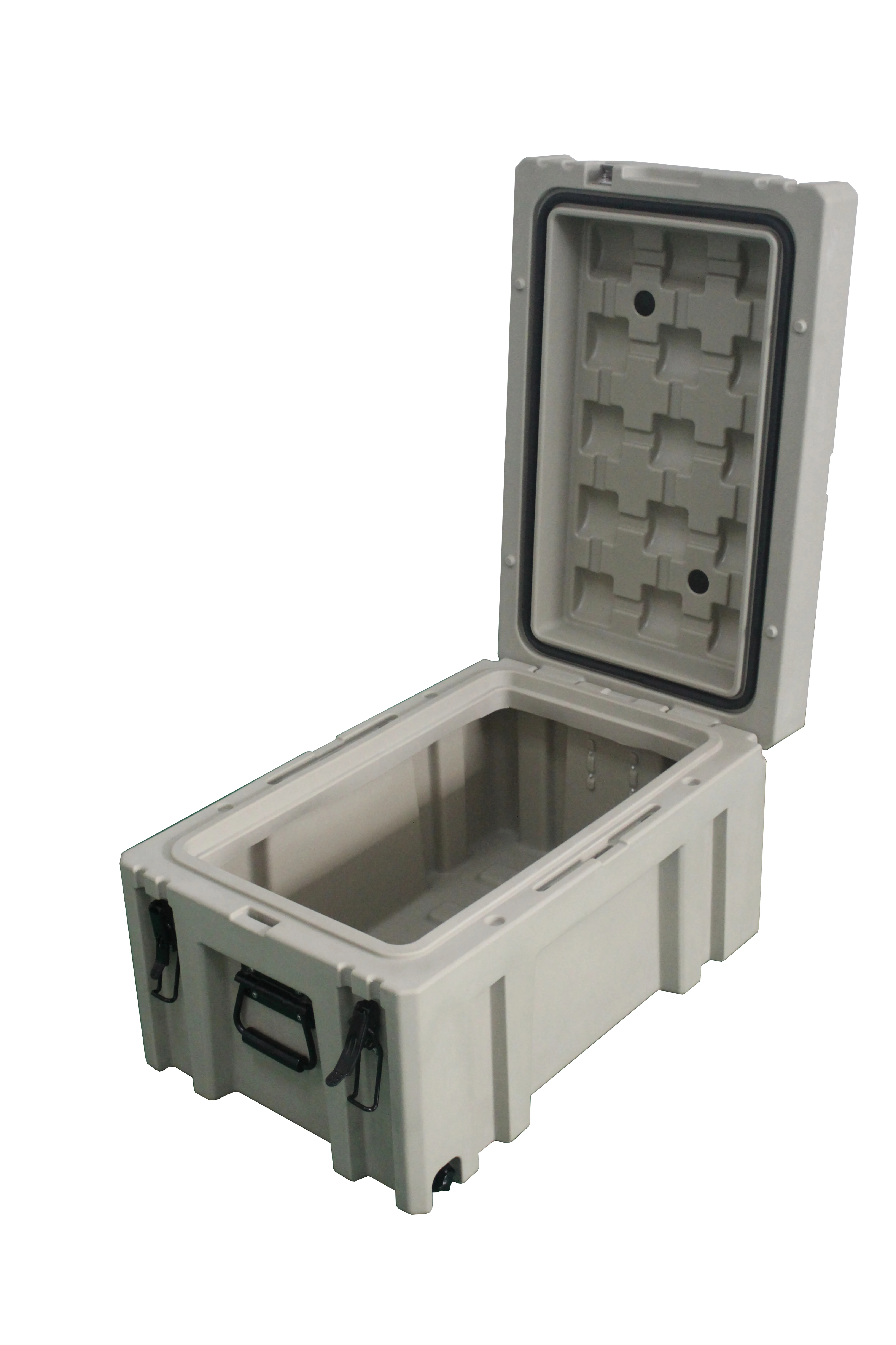 LLDPE Plastic Storage Case, Cold Storage Box, Lidded Plastic, Camping Food Box, Outdoor Tool New Type,