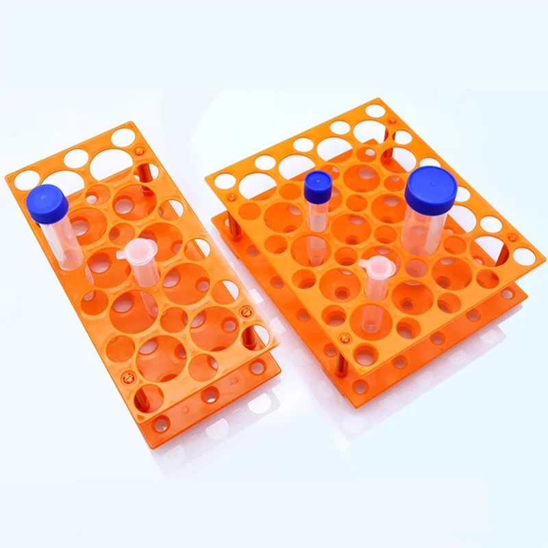 Plastic removable dual-purpose centrifuge tube rack 10ml15ml50ml aperture 16.5mm/29mmEP tube test rack