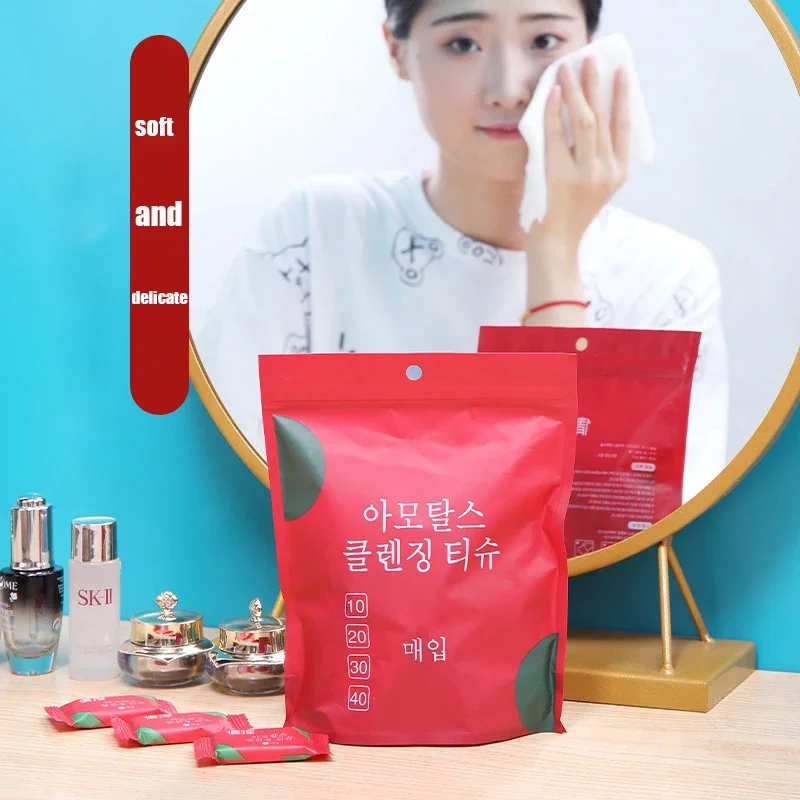 1/5/10/20pcs Disposable Travel Towels Compressed Facial Wipe Compact Tablet Mini Wipes Square Wipes Tissues