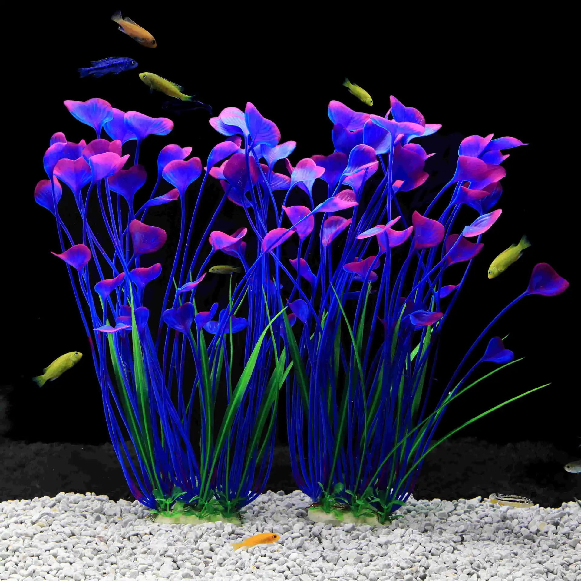 Aquarium Plants Ornaments Fish Tank Decoration Background