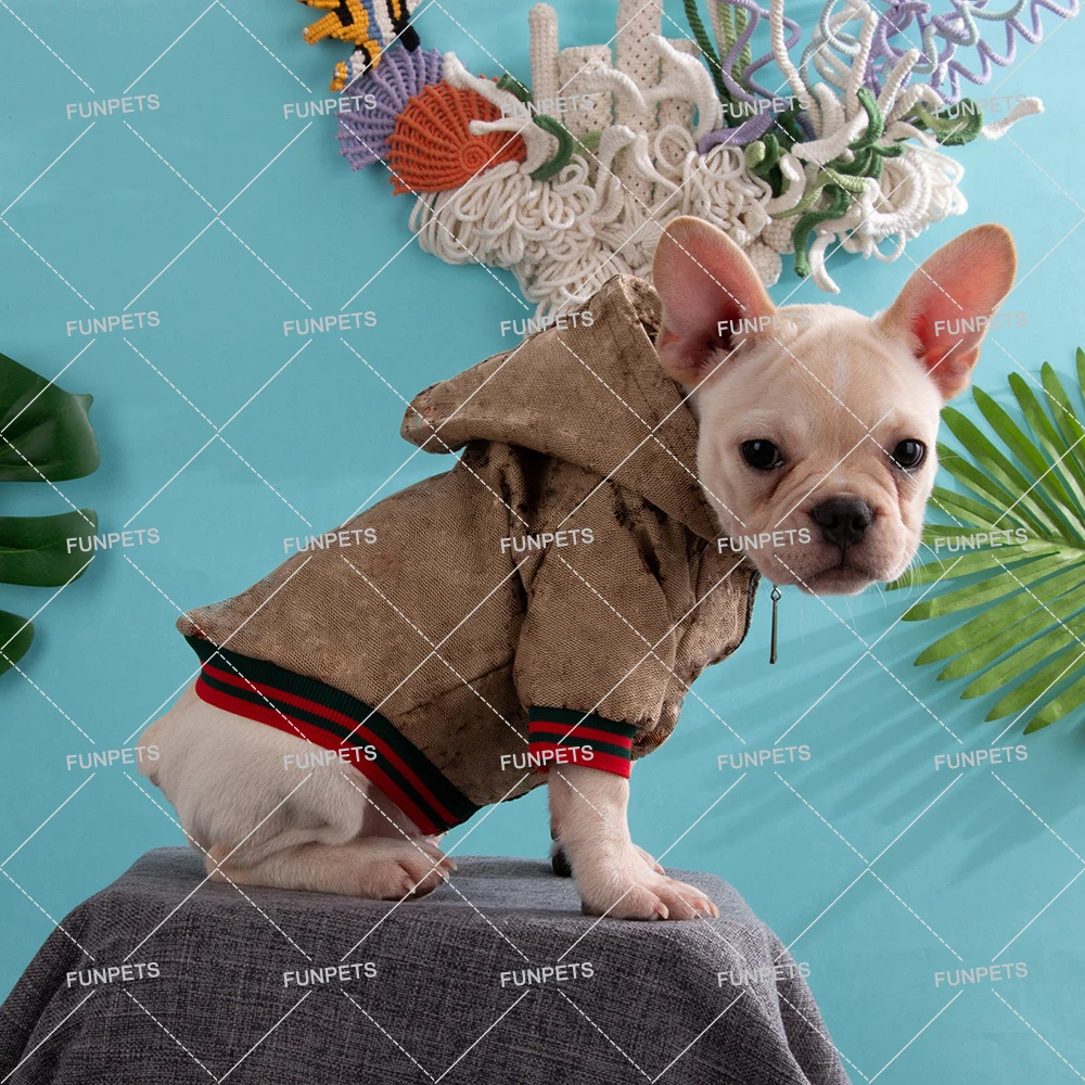 FunPets Luxury Dog Clothes for French Bulldog Teddy Designer Dog