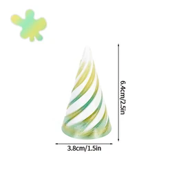 Rotating 3D Pyramid Toy and Desk Decor (S13)