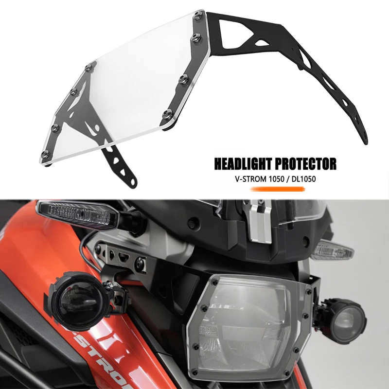 

V-Strom 1050 Headlight Protector Grille Guard Cover Protection Grill For Suzuki VStrom 1050 L 1050XT DL1050A 2019 2020 2021 2022