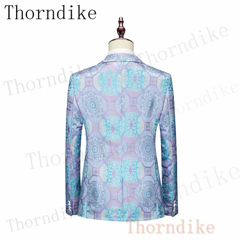 Thorndike 3 Pcs Set Blazers Pants Vest Men's Business Professional Classic Fashion Banquet Suits Coat Waistcoat