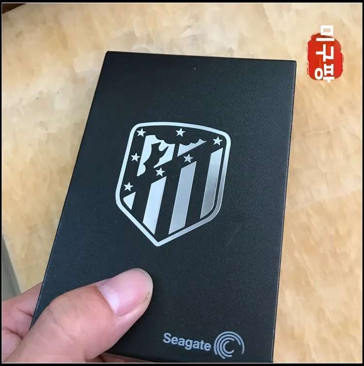 금속 휴대폰 스티커 노트북 데칼 아틀레티코 마드리드 팀 엠블럼 목재 워크샵 스페인 라리가 스티커 선물 상자 스티커
