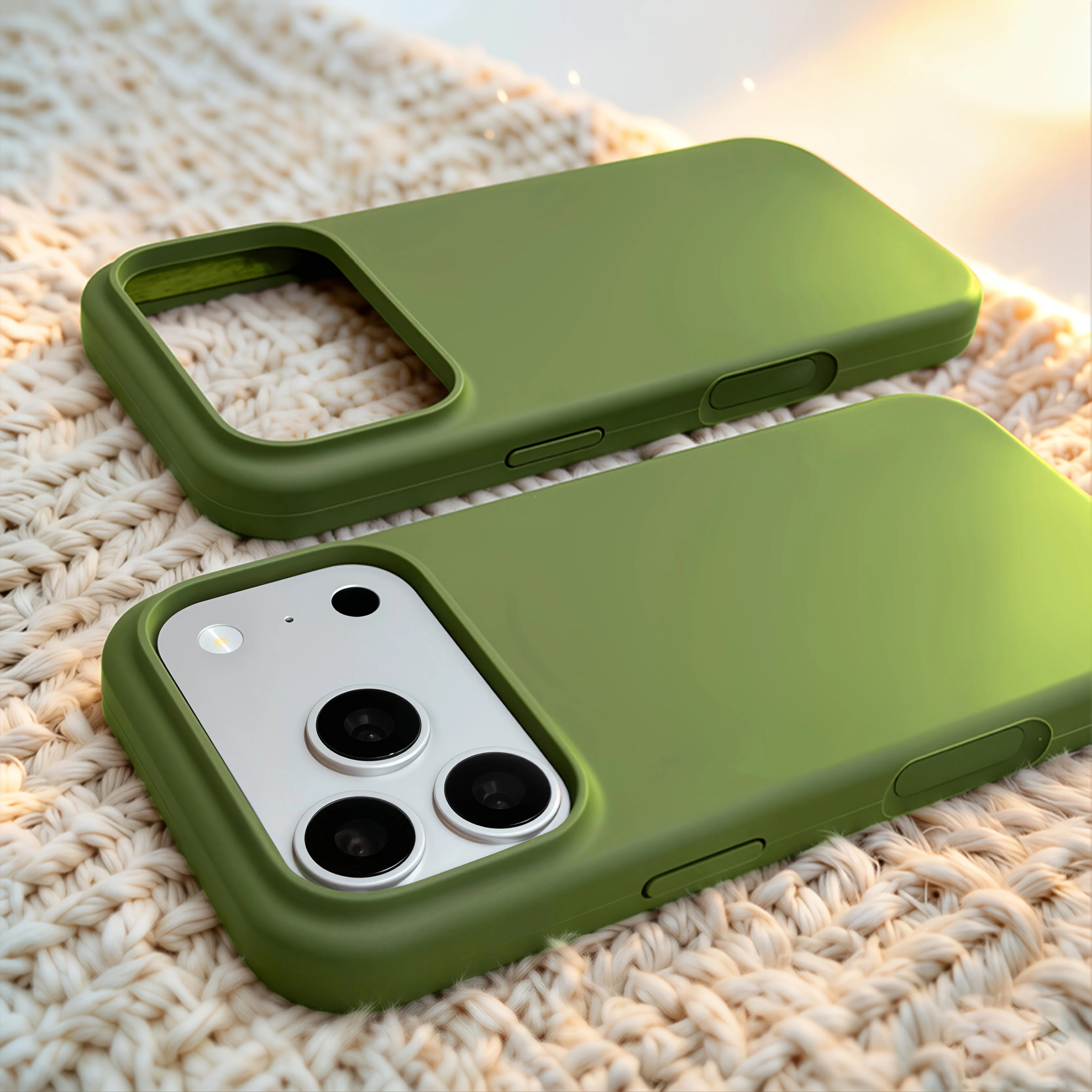 Premium Liquid Silicone Full-Body Protective Phone Case – Luxury Edition