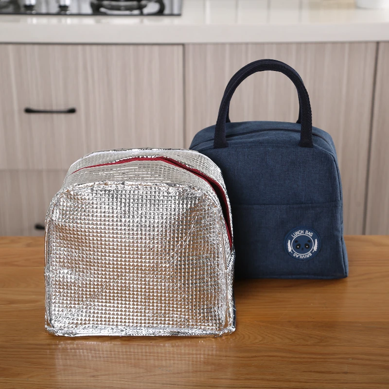 Thermal Lunch Handbag with Aluminum Foil Insulation