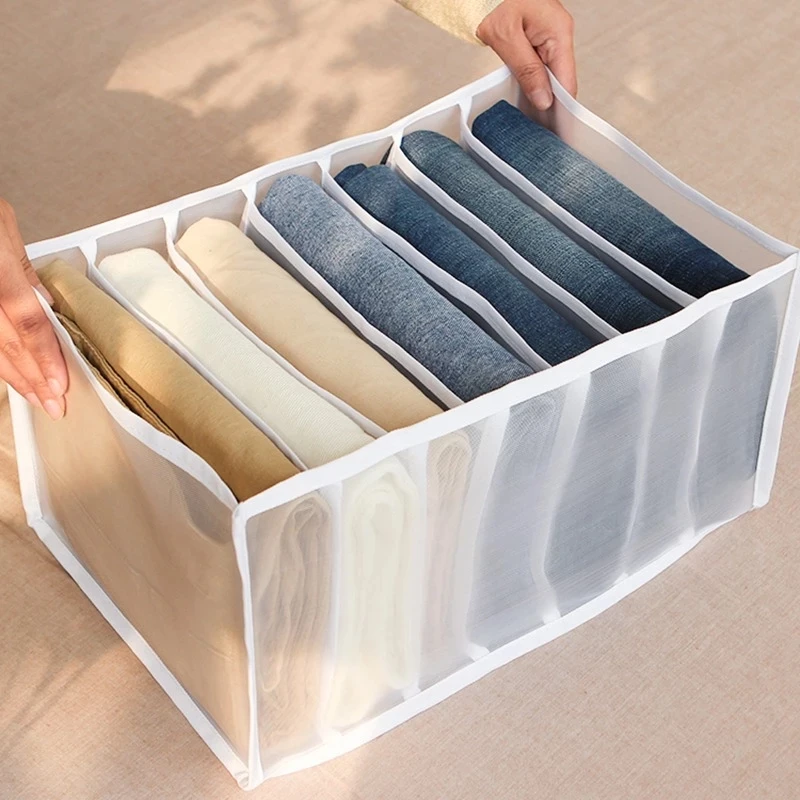 2023 New Jeans Storage Box With Compartments Socks Clothes