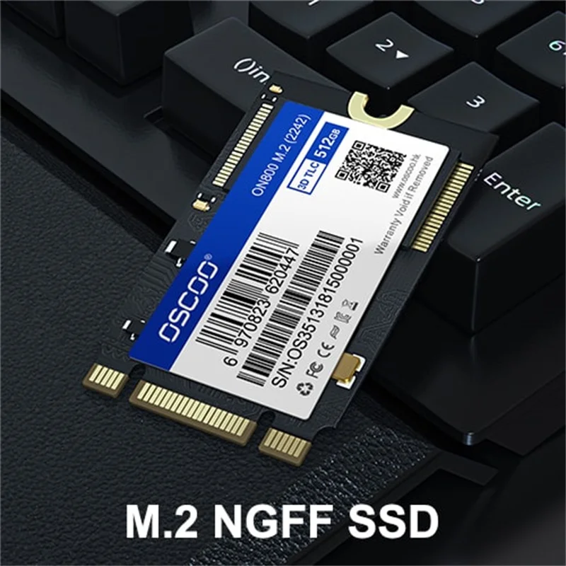 OSCOO m.2 2242 128GB 256GB 512GB 1TB NGFF SSD M2 SATA HDD ϵ  ָ Ʈ ̺