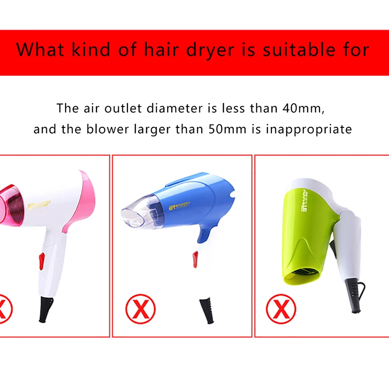 1pc Hair Diffuser Professional Hair Styling Curl Dryer Diffuser Universal Hairdressing Blower Styling Salon Curly Tool Black 4