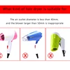 1pc Hair Diffuser Professional Hair Styling Curl Dryer Diffuser Universal Hairdressing Blower Styling Salon Curly Tool Black 4