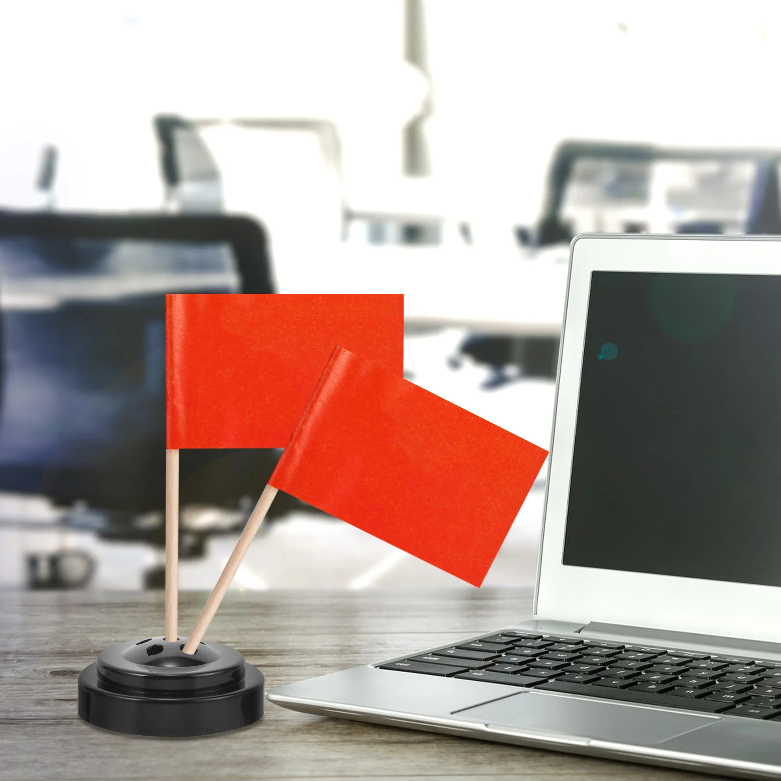 

6 шт. флаг розетка флаги Стенд Пластиковый маленький держатель для мини-украшения