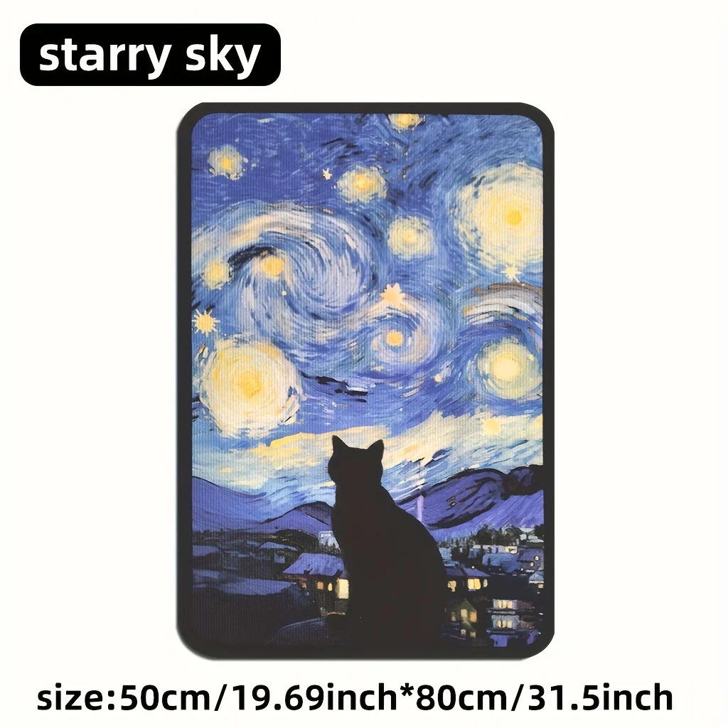 Katzenkratzbaum/Haustierspielzeug, Katzenkratzmatte, geeignet zum Kratzen und Spielen im Innenbereich, multifunktionale Katzenmatte, Katzenklettermatte