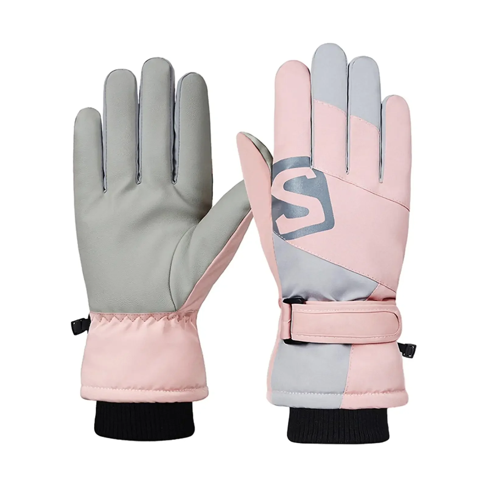Winter Ski Gloves Touchscreen Mittens Snow Ski Gloves for Snow Skiing Biking 5
