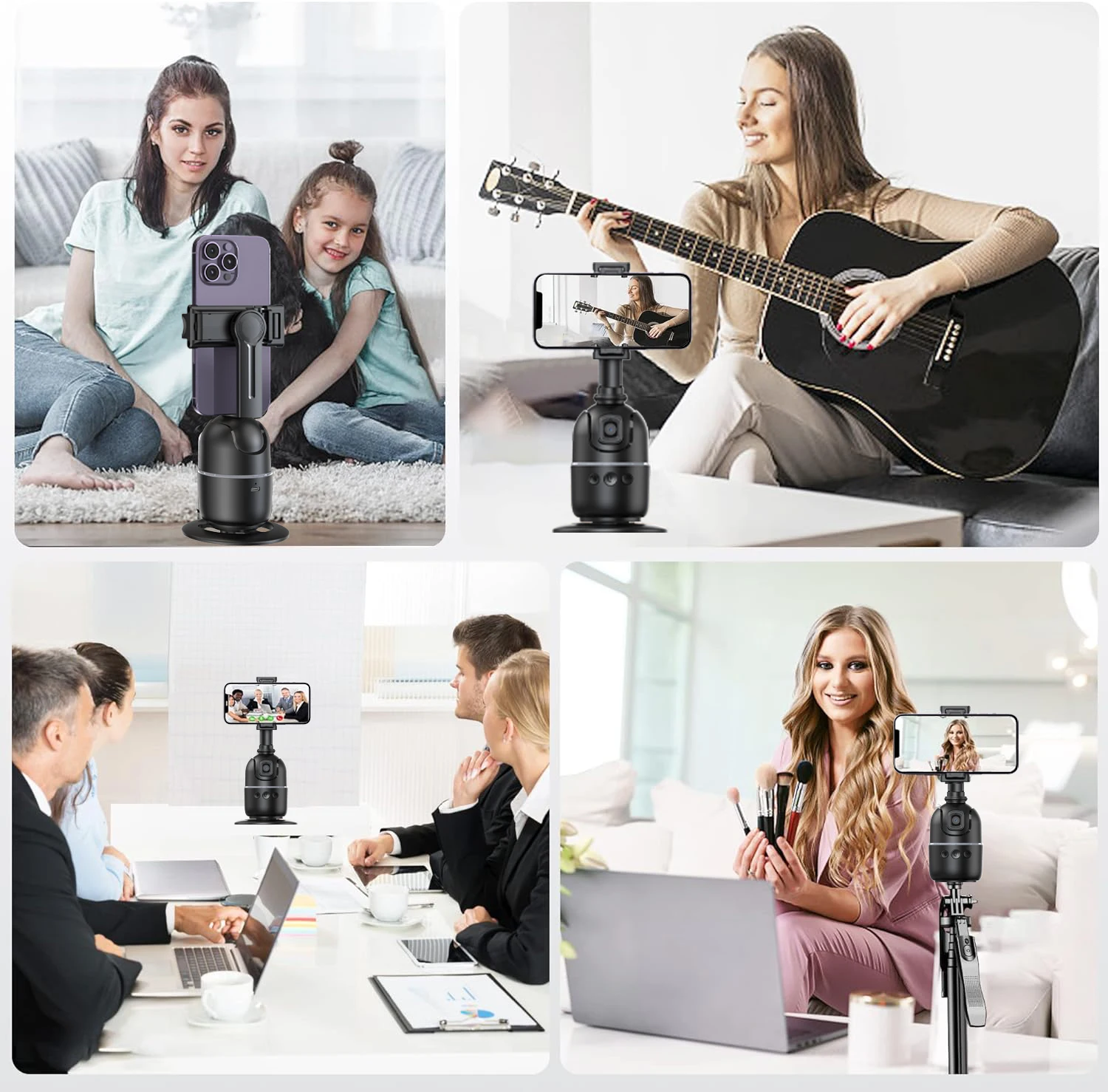 Auto AI Face Tracking Gimbal Stabilizer Tripod